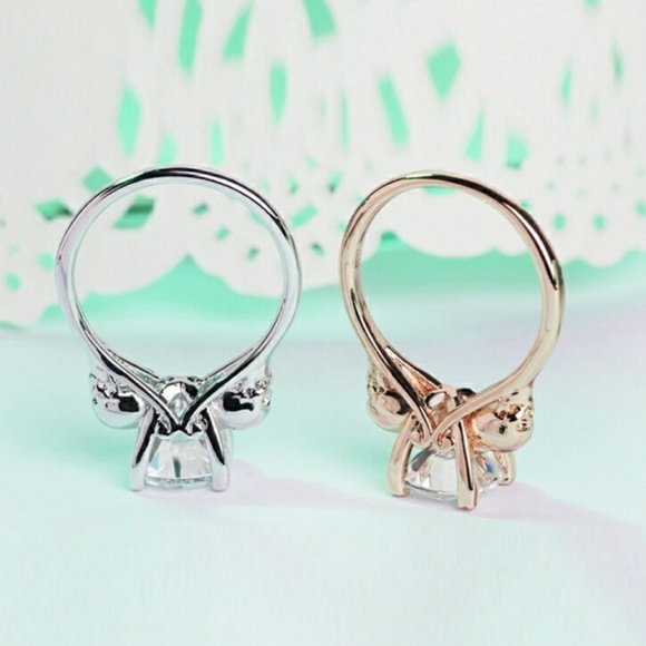 Punk skull style ring 4CT Zircon 925 SP - Picture 5 of 7